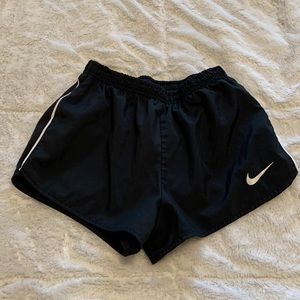 Girls size large, Nike running shorts